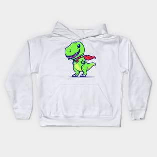 Cute Tyrannosaurus Super Cartoon Kids Hoodie